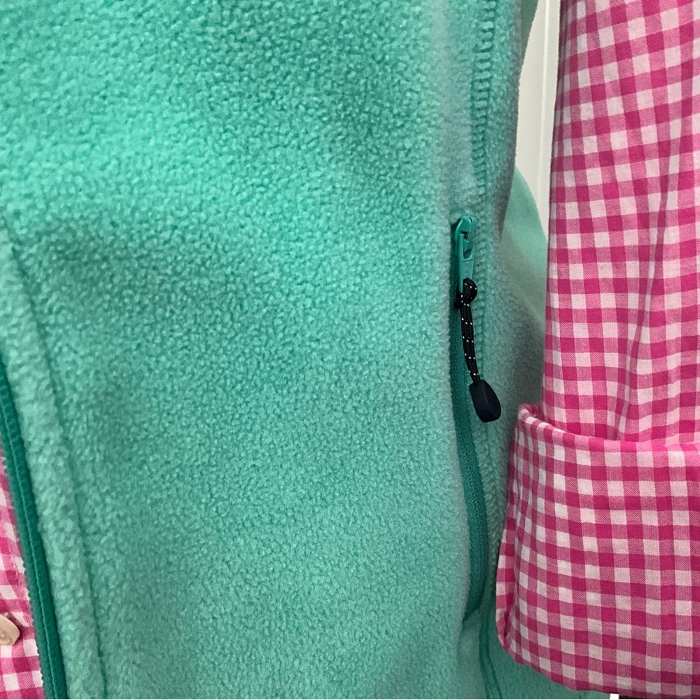 Vineyard Vines Seafoam Green Vest - Size Medium Mint Winter Vest - Picture 5 of 12